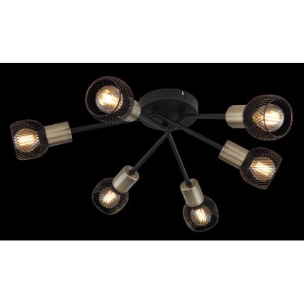 Globo - Candelabro fixo 6xE14/40W/230V