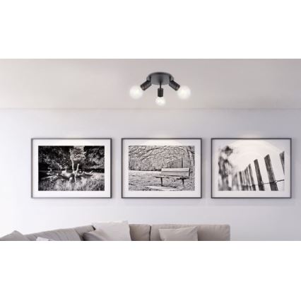 Globo - Foco 3xE27/60W/230V