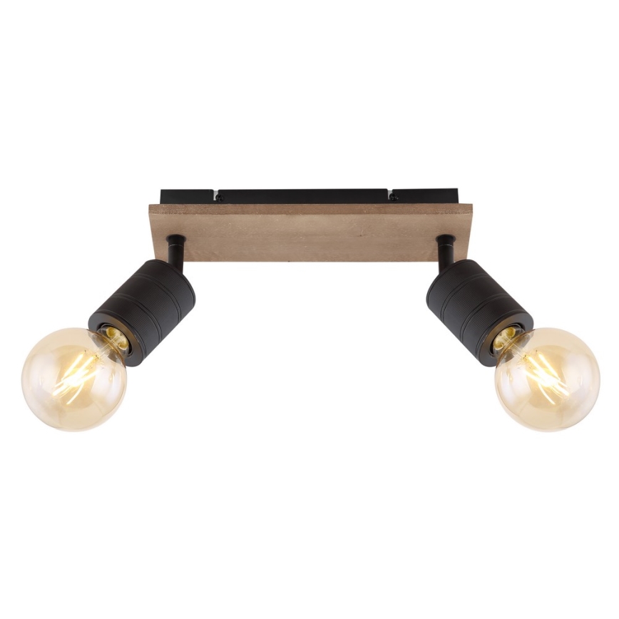 Globo - Foco 2xE27/60W/230V álamo