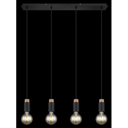 Globo - Candelabro suspenso 4xE27/40W/230V