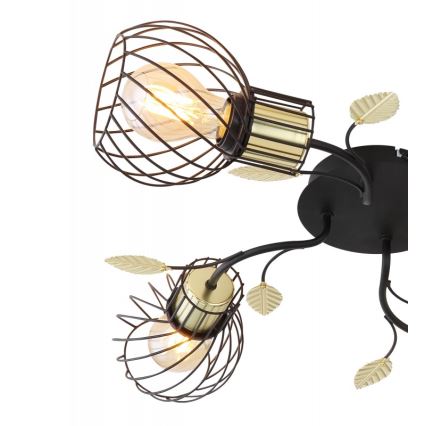 Globo - Candelabro montado à superfície 4xE27/40W/230V