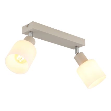 Globo - Candeeiro de dois focos 2xE14/25W/230V