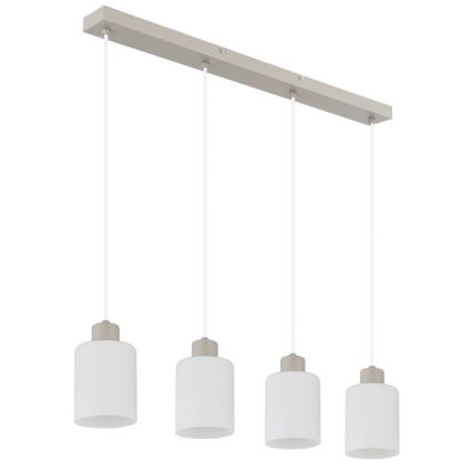 Globo - Lustre suspenso por cabo 4xE27/40W/230V