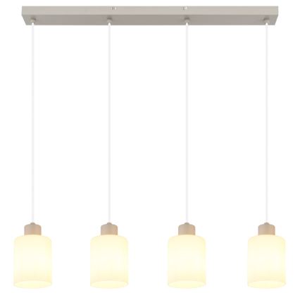 Globo - Lustre suspenso por cabo 4xE27/40W/230V