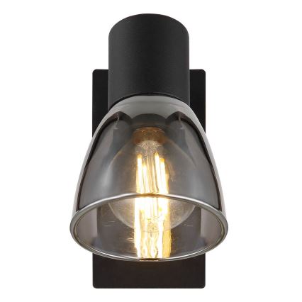 Globo - Foco de parede 1xE14/40W/230V preto