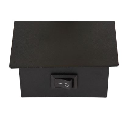 Globo - Foco de parede 1xE14/40W/230V preto