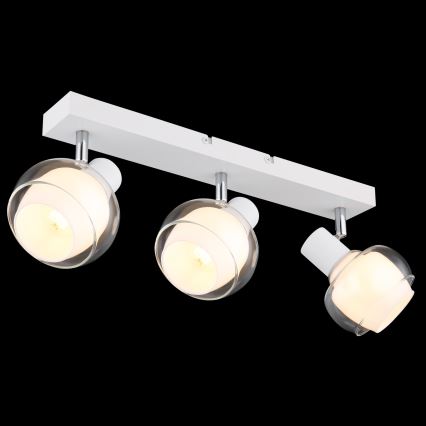 Globo - Candeeiro de focos 3xE14/40W/230V branco