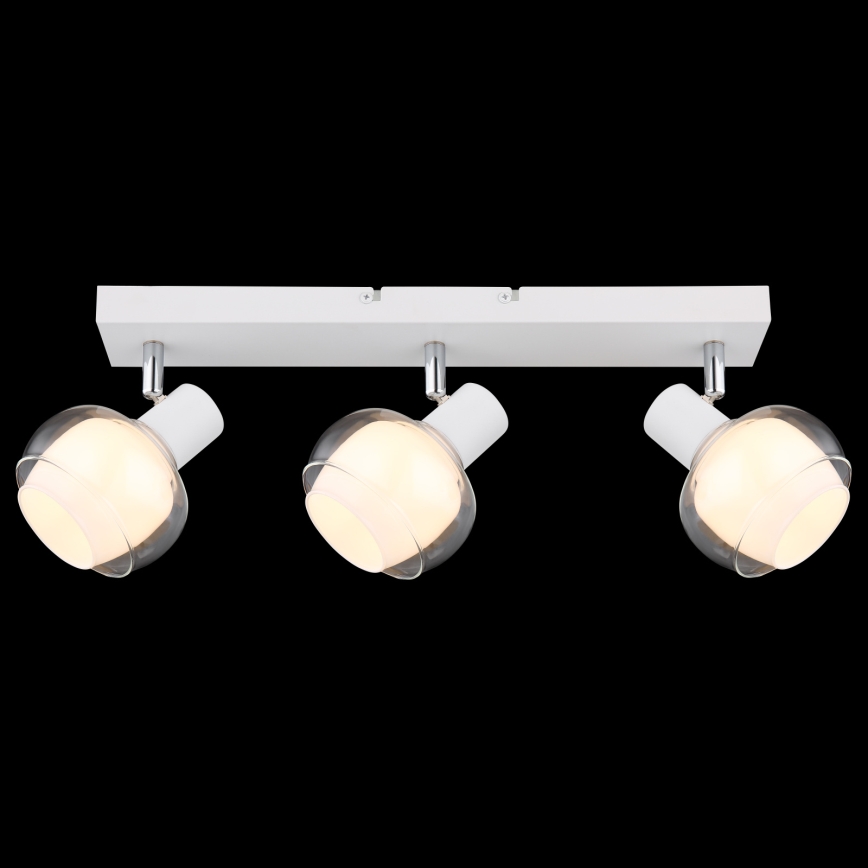 Globo - Candeeiro de focos 3xE14/40W/230V branco