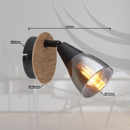 Globo - Foco de parede 1xE14/25W/230V