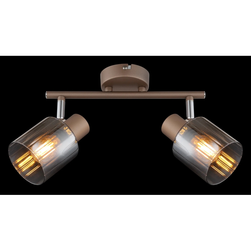Globo - Candeeiro de teto com 2 focos 2xE14/40W/230V