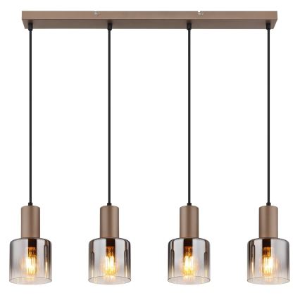 Globo - Lustre suspenso por cabo 4xE27/40W/230V