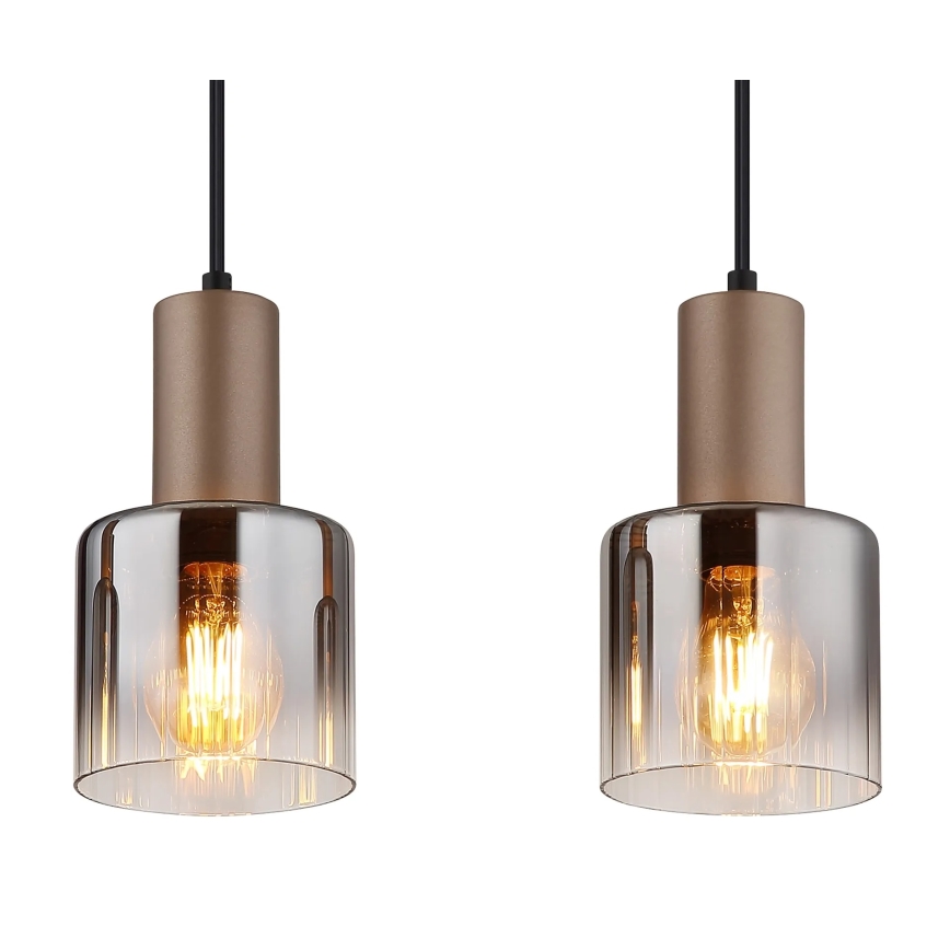 Globo - Lustre suspenso por cabo 4xE27/40W/230V
