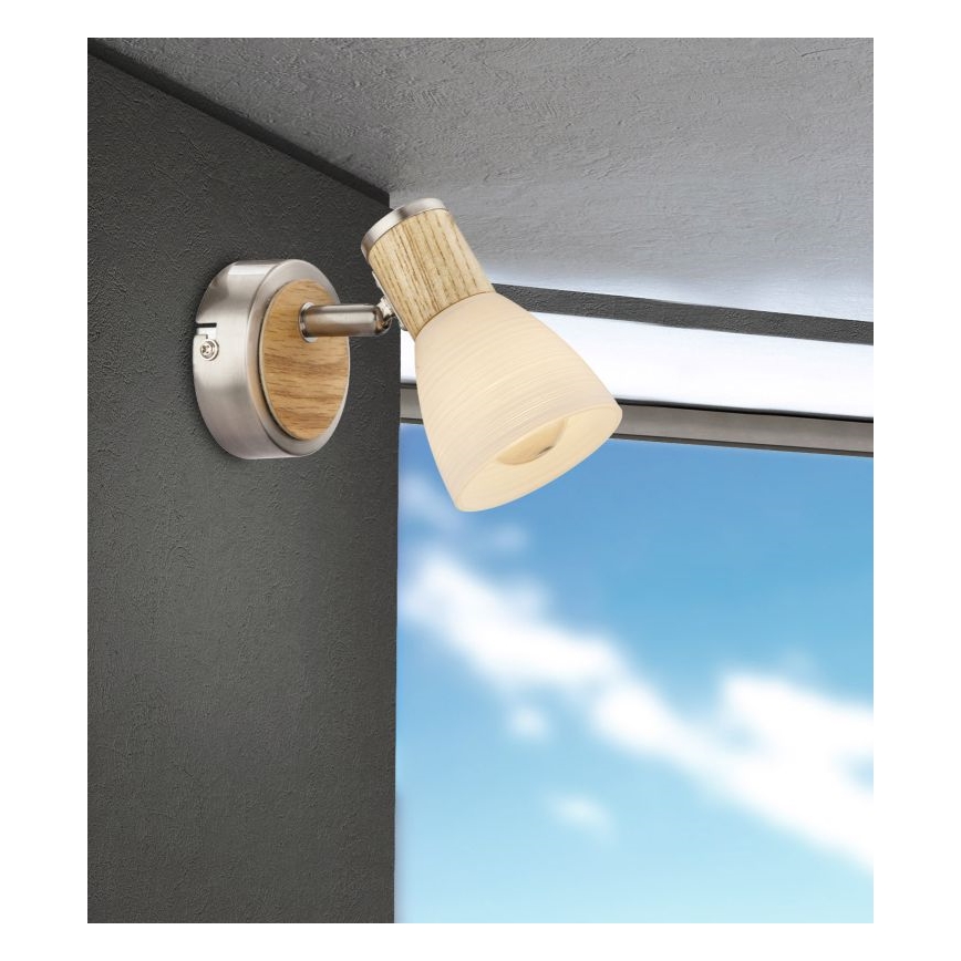 Globo - Foco 1xE14/40W/230V cinza