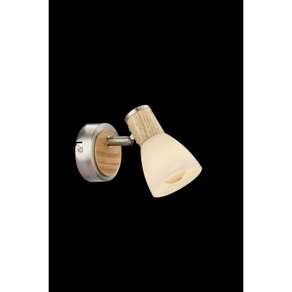 Globo - Foco 1xE14/40W/230V cinza