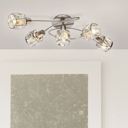 Globo - Candelabro integrado 5xE14/40W/230V