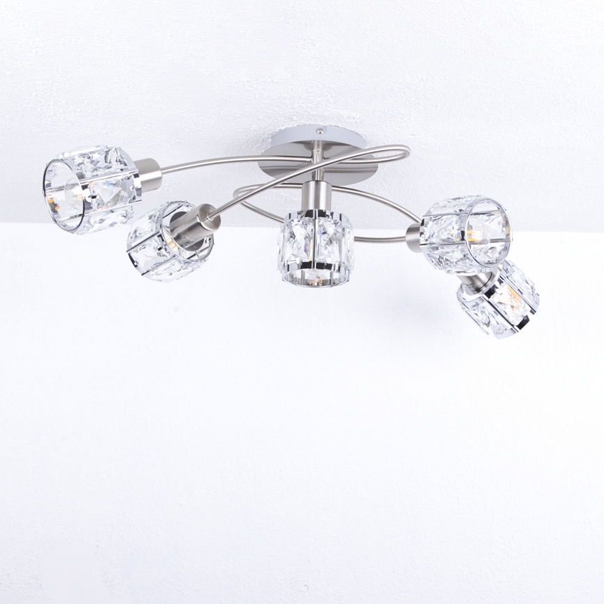 Globo - Candelabro integrado 5xE14/40W/230V
