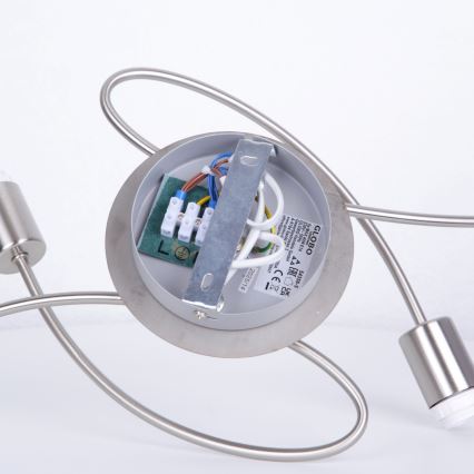 Globo - Candelabro integrado 5xE14/40W/230V