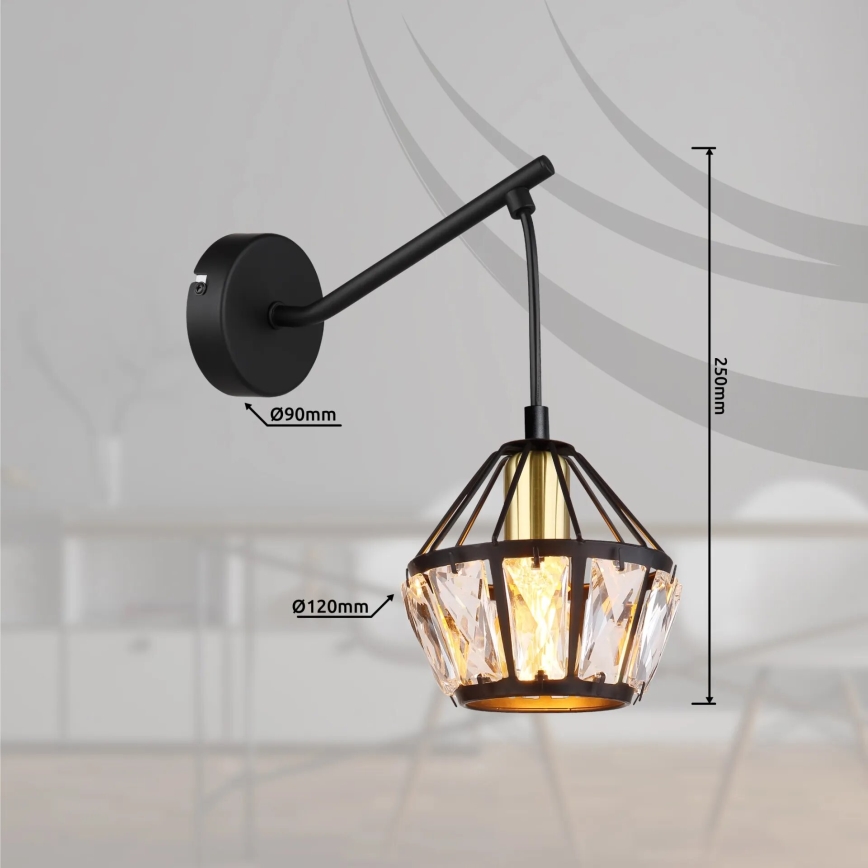 Globo 54359W - Iluminação de parede LOIS 1xE14/40W/230V