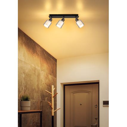Globo - Candeeiro de tecto com 3 focos 3xE14/25W/230V