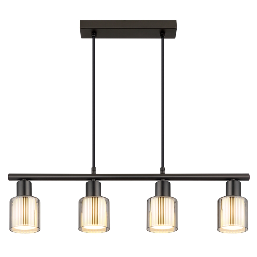 Globo - Lustre suspenso por cabo 4xE14/25W/230V