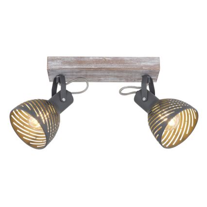 Globo - Foco 2xE27/40W/230V