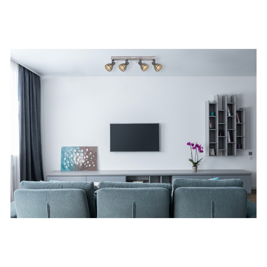 Globo - Foco 4xE27/40W/230V