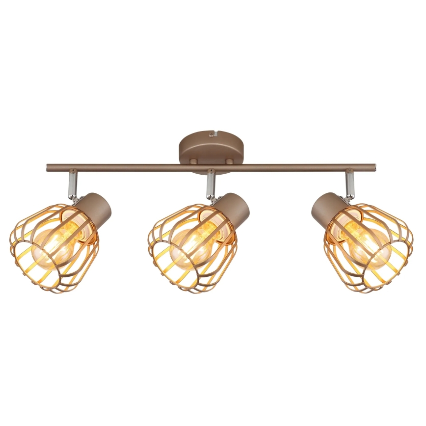 Globo - Candeeiro de tecto com 3 spots 3xE27/40W/230V