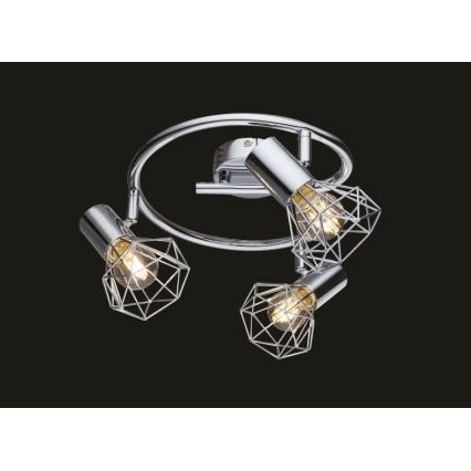 Globo - Foco 3xE14/40W/230V