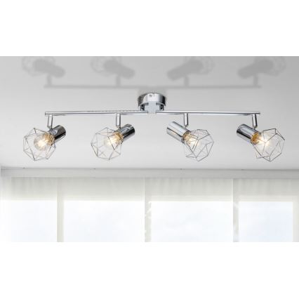 Globo - Foco 4xE14/40W/230V