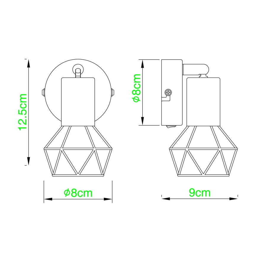 Globo - Foco de parede 1xE14/40W/230V