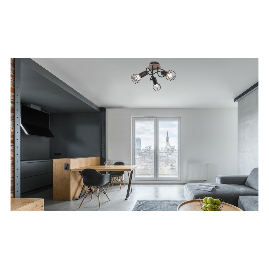 Globo - Candelabro montado à superfície 3xE14/40W/230V