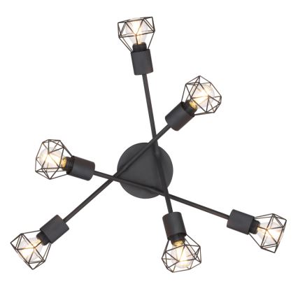 Globo - Candelabro integrado 6xE14/40W/230V