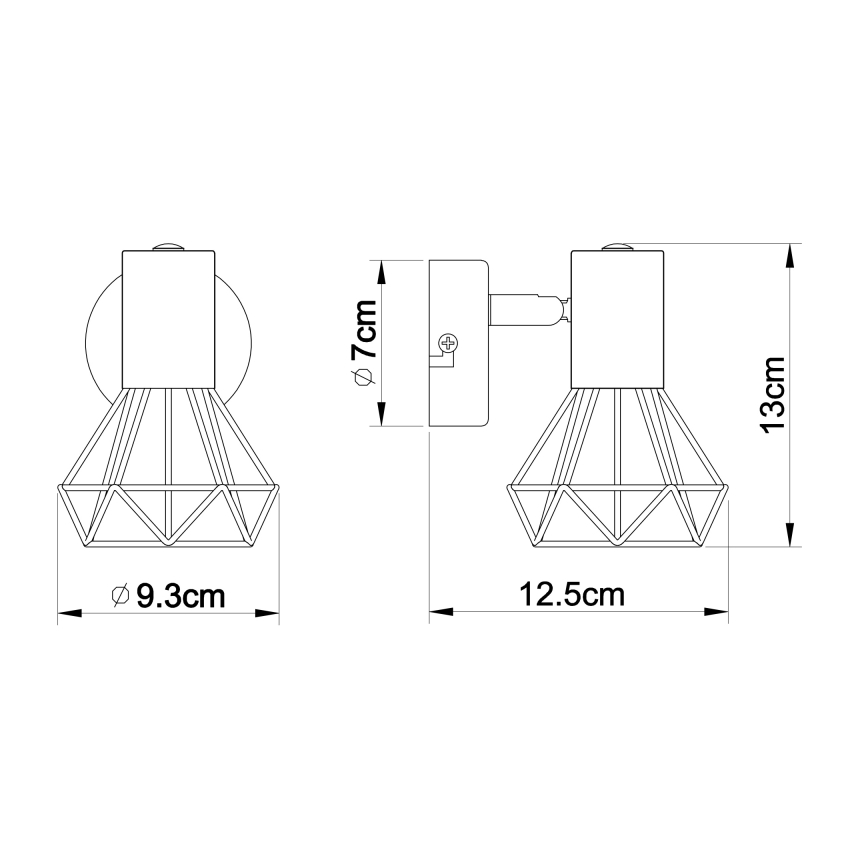 Globo - Foco de parede 1xE14/40W/230V