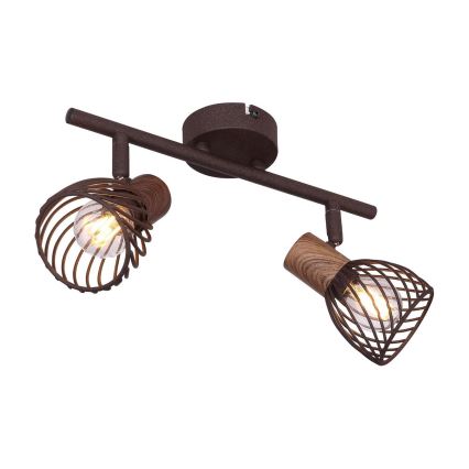 Globo - Foco 2xE14/40W/230V