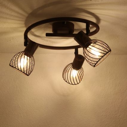 Globo - Foco 3xE14/40W/230V