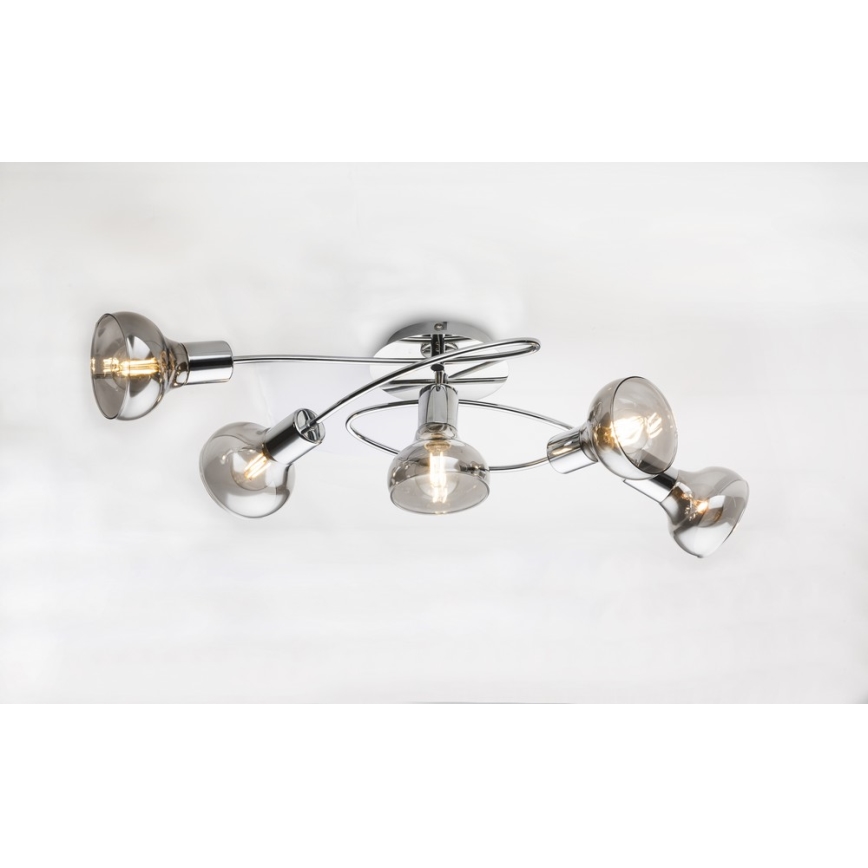 Globo - Candelabro integrado 5xE14/40W/230V