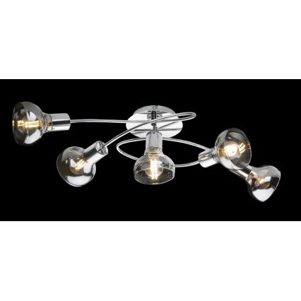 Globo - Candelabro integrado 5xE14/40W/230V