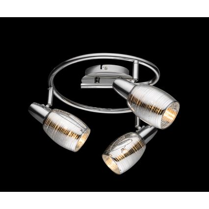 Globo - Foco 3xE14/40W/230V