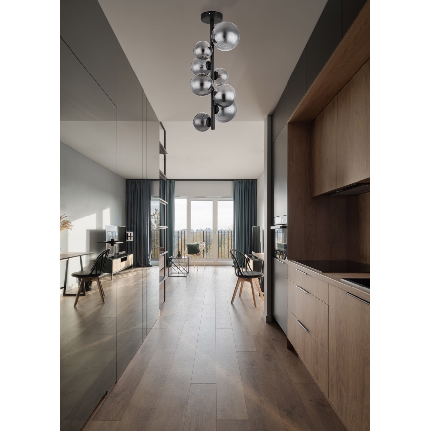 Globo - Candelabro suspenso LED 8xG9/3W/230V