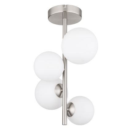 Globo - Candeeiro suspenso LED 4xG9/3W/230V cromado mate