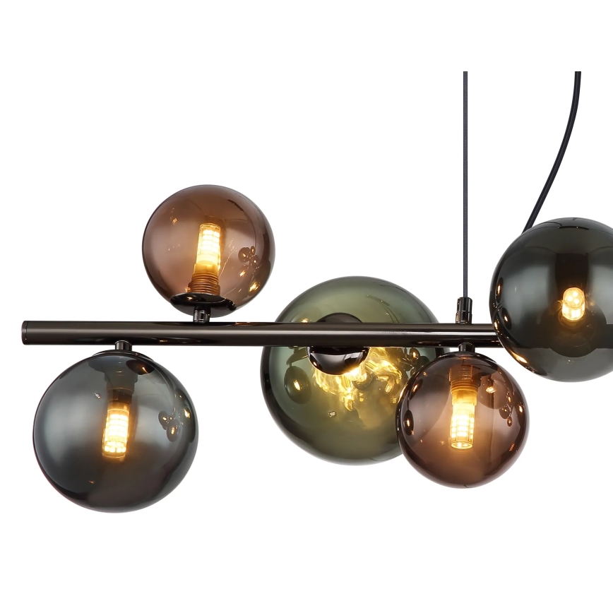 Globo - Lustre LED suspenso com cabo 9xG9/3W/230V