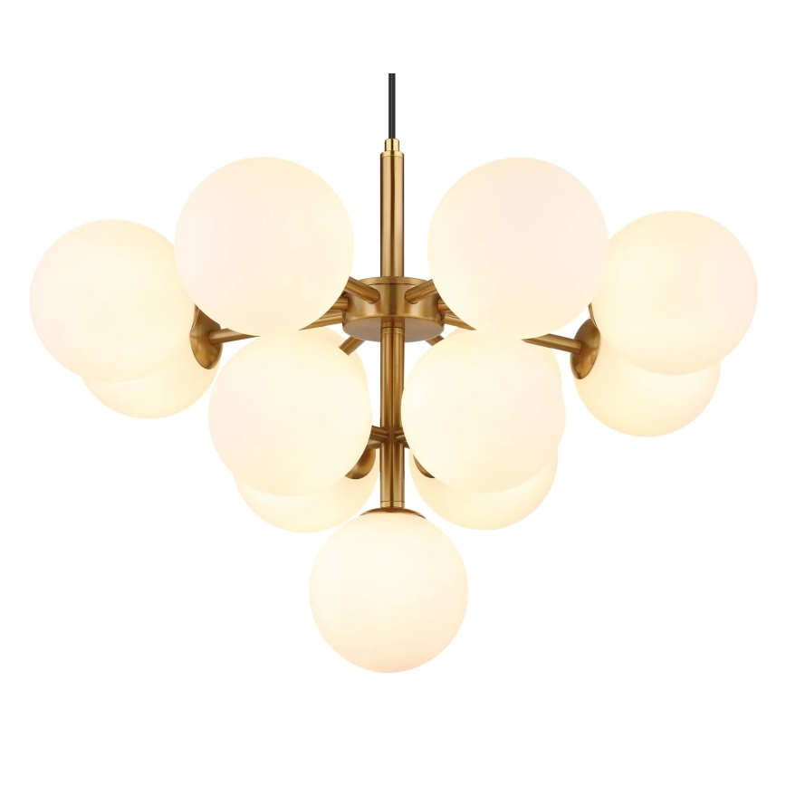 Globo - Candeeiro suspenso 13xG9/5W/230V diâmetro 56 cm dourado