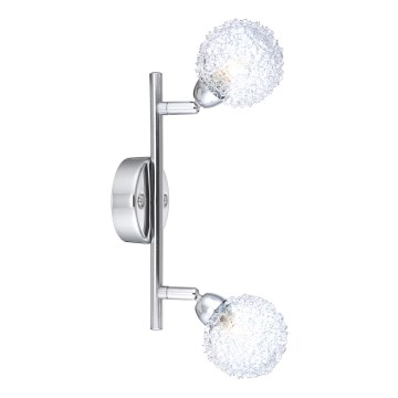 GLOBO 56624-2 - Luz de teto ORINA 2xG9/33W