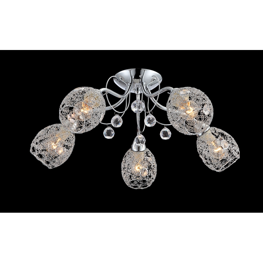 Globo - Candelabro integrado 5xE14/40W/230V