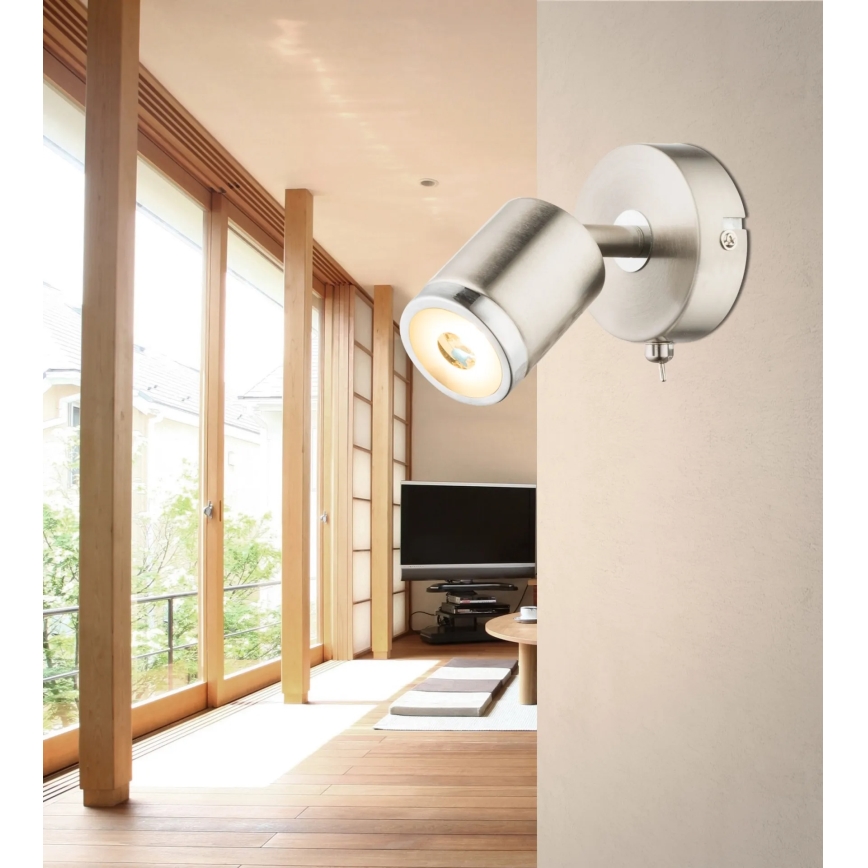 Globo - Aplique de parede tipo spot LED/4W/230V