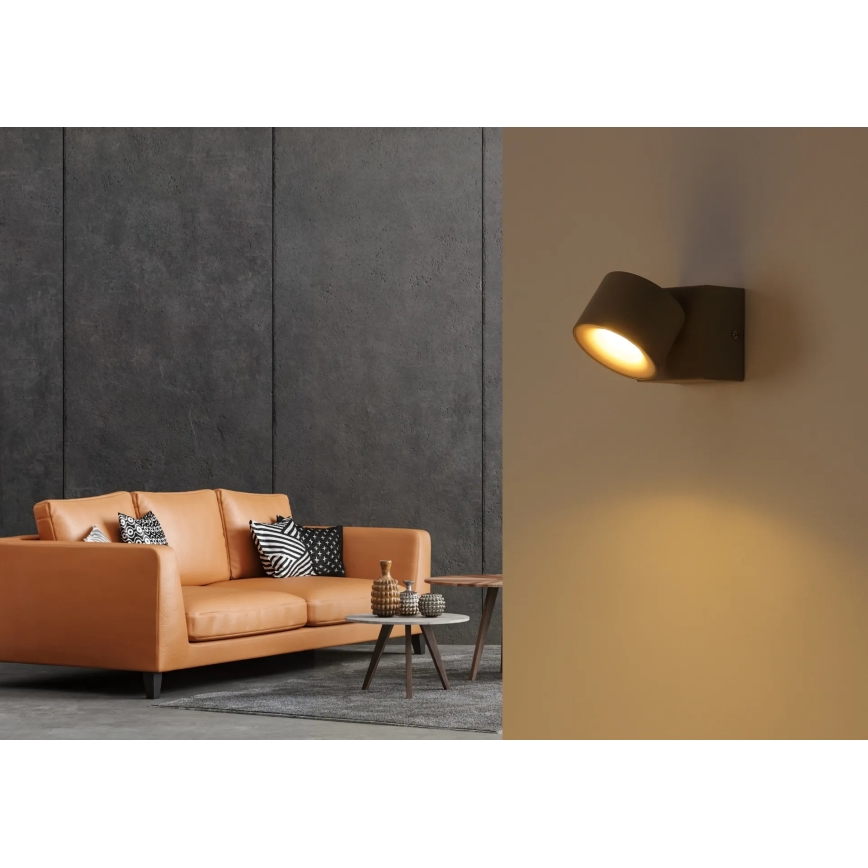 Globo - Aplique de parede com spot LED/6W/230V