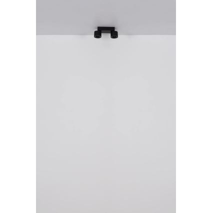 Globo - Foco LED 2xLED/6W/230V preto