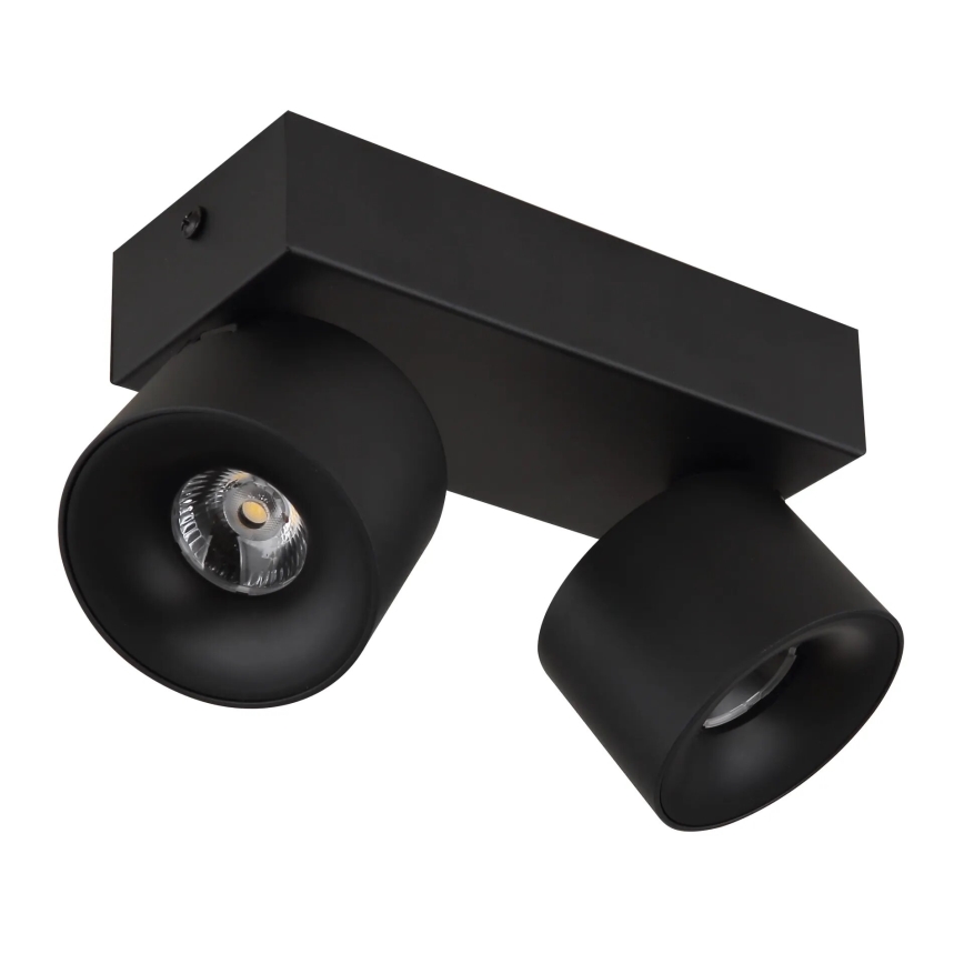 Globo - Foco LED 2xLED/6W/230V preto