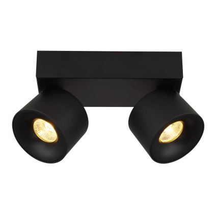 Globo - Foco LED 2xLED/6W/230V preto