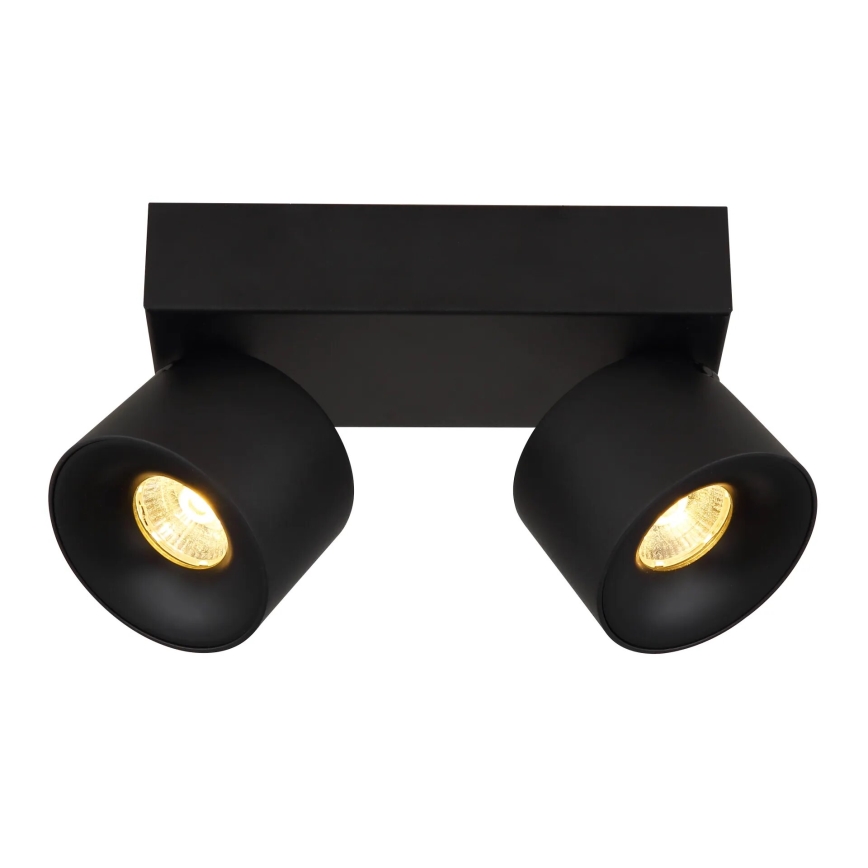 Globo - Foco LED 2xLED/6W/230V preto